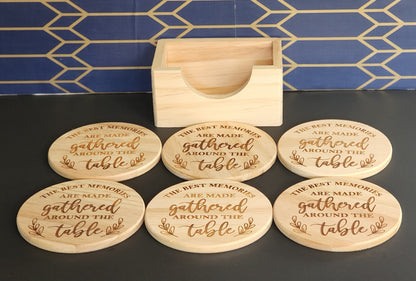 Coasters with Holder