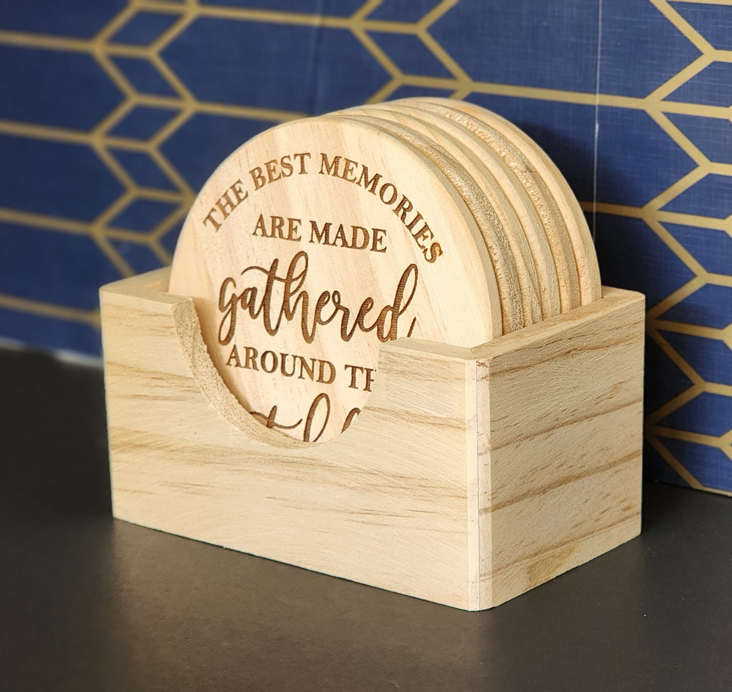 Coasters with Holder