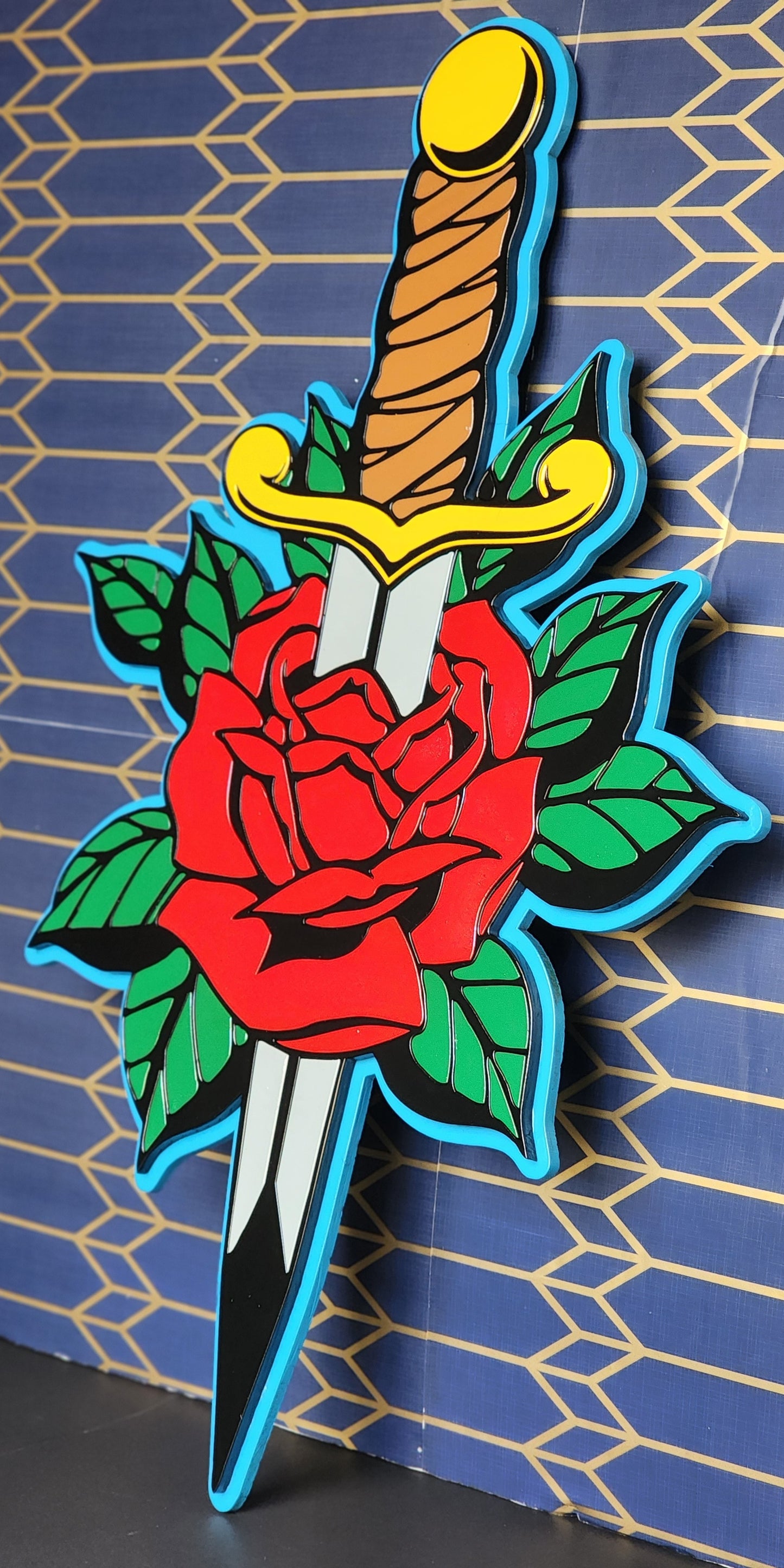 Wooden Art Plaque