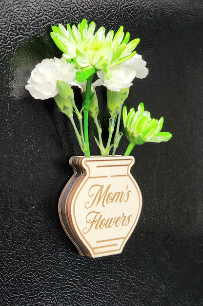 Magnet flower vase