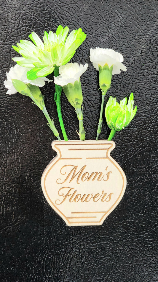 Magnet flower vase
