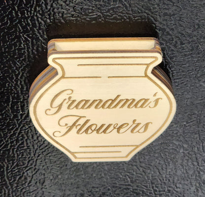 Magnet flower vase